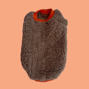 Honey Fluffy Dog Sweater